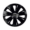 Set 4 capace roti Negre Cu Inel Cromat Energy R16 Compatibil Cu Lexus, Autohelix MSA