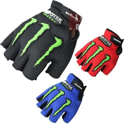 Manusi Monster Moto Scuter Atv ( fara degete - M - L ) - negru Manusi Monster Moto Scuter Atv ( fara degete - M - L ) - negru