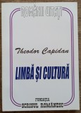 Limba si cultura - Theodor Capidan