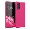 Husa Kwmobile pentru Samsung Galaxy S20 FE, Silicon, Roz, 53604.77, Carcasa