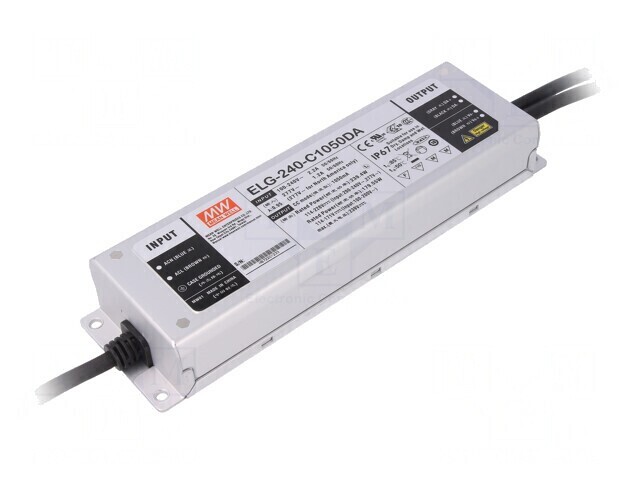 Alimentator LED 240W DALI 114-228VDC