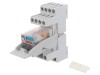 Releu Intermediar 4PDT 12VDC pentru Șină DIN, ABB