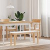 VidaXL Bancă 110 cm din lemn masiv cauciuc 4102605