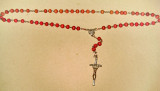 B957-Rozariu-matanii vechi Cruce IISUS HRISTOS, Maica si Sf. Padre Pio.
