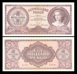 Ungaria 1946 - 1 miliard pengo, circulata