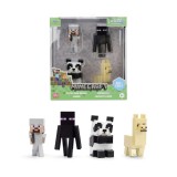 JADA MINECRAFT SET 4 FIGURINE METALICE 6.5CM