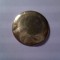 Capac interior de ceas buzunar , metal aurit (posibil argint ) , d=3,4cm , 4g