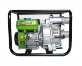 Motopompa benzina ProCraft WPD45, 196 cm3, 4T, uz caznic industrial