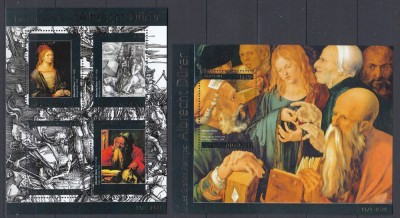 Togo 2014 - Pictura - ALBRECHT DURER - BL + Colita - MNH foto