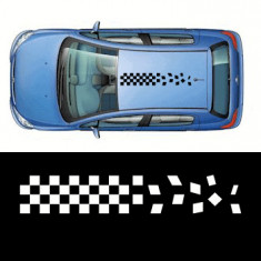 Sticker auto plafon - RACE FLAG