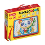 Joc creativ cu mozaic, Quercetti, Fantacolor, 100 piese