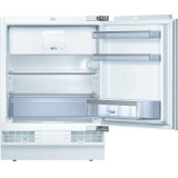 Frigider cu 1 usa incorporabil Bosch KUL15AFF0, 123 l, Clasa F, MultiBox, SuperFreezing, FreshSense, H 82 cm, Argintiu