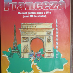 Limba franceza. Manual clasa a 4-a, anul 3 de studiu