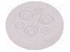 Garnitura cu mai multe orificii pentru cabluri, panou 1,5...5mm, {{Material}}, HT HI TECH POLYMERS - HTL-28-6-TPE
