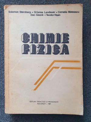 CHIMIE FIZICA - Sternberg, Landauer foto