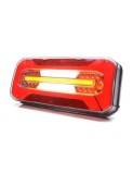 Lampa Multifunctionala Spate Led 1290 L/P W185 12V-24V 6 Functii Was