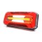 Lampa Multifunctionala Spate Led 1290 L/P W185 12V-24V 6 Functii Was