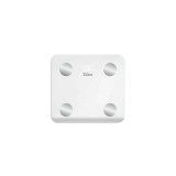 Cantar electronic de persoane, ZILAN maxim 180kg, sticla, alb / ZLN 9006