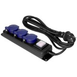 Prelungitor ORNO OR-AE-13296(GS)/5M, 3 prize, 5 m, IP44, 3680 W