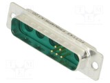 Connector MOLEX FCT ML DSUB SDR PLG 9W4