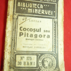 Lucian- Cocosul sau Pitagora si Dialogul Mortilor- Ed.1915 trad.N.Pandelea, Bibl