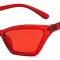Ochelari de soare dama Butterfly Cat eye G. Hadid - Rosu