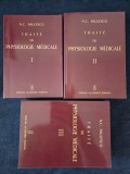 Traite de physiologie medicale &ndash; N.C. Paulesco (lb. franceza, 3 vol.)
