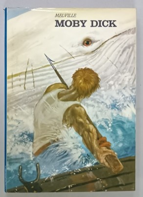 MOBY DICK di MELVILLE , TEXT ADAPTAT IN LIMBA ITALIANA , illustrazioni B. BODINI , 1971 foto