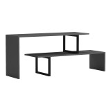 Cumpara ieftin Suport TV Lilant, Gri, 160x30x45 cm