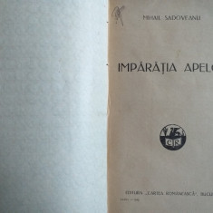 Imparatia Apelor- Sadoveanu princeps