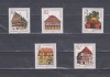 A12 S4 4 - Timbre foarte vechi - Fosta Germanie Democrata - DDR - cabane, Germania, Arhitectura, Nestampilat