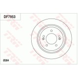 Set discuri frana spate TRW Hyundai Grandeur (Hg) 01.2011- I30 11.2016- Ioniq (Ae) 2016- Kona (Os) 2017-; Kia Ceed (Cd) 2018- Optima (Jf) 2015- Optim