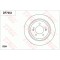Set discuri frana spate TRW Hyundai Grandeur (Hg) 01.2011- I30 11.2016- Ioniq (Ae) 2016- Kona (Os) 2017-; Kia Ceed (Cd) 2018- Optima (Jf) 2015- Optim