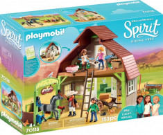 Hambar cu depozit Playmobil Spirit foto