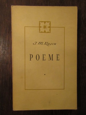 I. M. RASCU - POEME foto