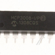 CI 10BIT ADC, 2,7V, 8CH, SPI, 16DIP MCP3008-I/P MICROCHIP