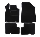 Set covorase auto mocheta velur Dacia Sandero (Sd), 06.2008-01.2013, negru, A-Series