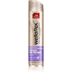 Wella Wellaflex Fullness Volume fixativ pentru păr cu fixare foarte puternică pentru flexibilitate si volum 250 ml