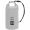 Rucsac impermeabil, gri, 20 L, PVC