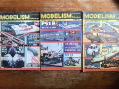 Lot 3 Reviste Modelism an 1988 , nr. 1, 2, 3, / C rev P2