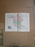 Harta America de Nord - Vuillemin, 1873 -
