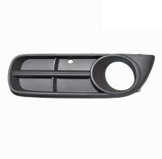Grila bara fata Skoda Fabia 2 , Roomster/Praktik 2007-2010 fata partea stanga (capac proiector partial inchis) cu gaura pentru proiector rotund