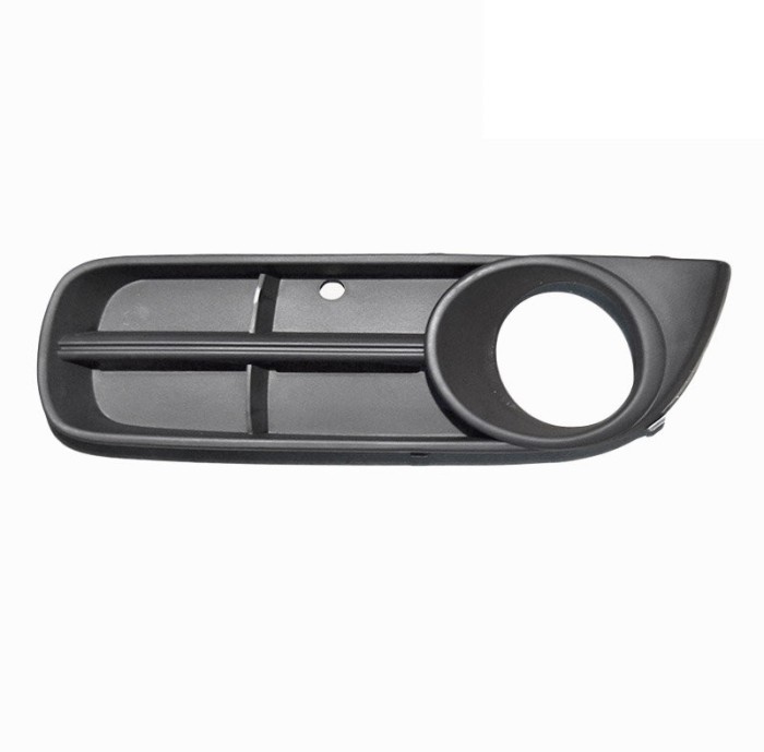 Grila bara fata Skoda Fabia 2 , Roomster/Praktik 2007-2010 fata partea stanga (capac proiector partial inchis) cu gaura pentru proiector rotund
