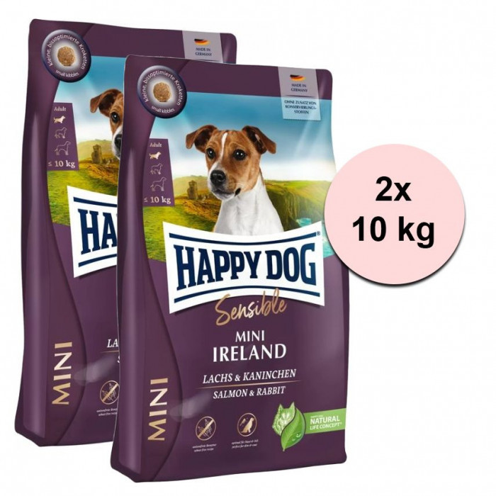 Happy Dog Mini Sensible Ireland 2 x 10 kg