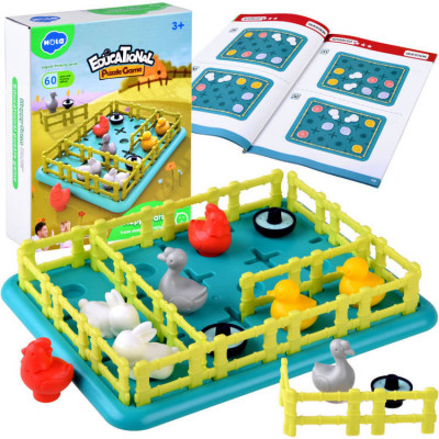 Puzzle și joc educațional Happy Farm GR0597 foto