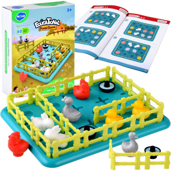 Puzzle și joc educațional Happy Farm GR0597