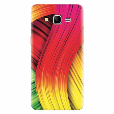 Husa silicon pentru Samsung Grand Prime, Colorful Abstract foto