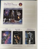 PC10 - PALAU 1998 COSMOS/ Spatiu/ Telescop Hubble 4 X Bloc MNH, Nestampilat