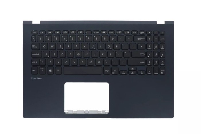 Carcasa superioara cu tastatura palmrest Laptop, Asus, VivoBook 15 X509F, X509FA, X509FAC, X509FB, X509FJ, X509FL, 90NB0P55-R31UK0, X509DA-1K, 13NB0QE