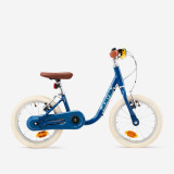 Bicicletă fără pedale 2 &icirc;n 1 Discover 900 Albastru Copii 3-5 ani 14 inch, Btwin